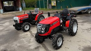 Сравнение минитрактора Mitsubishi VST MT180 D с VST 929 DI EGT.