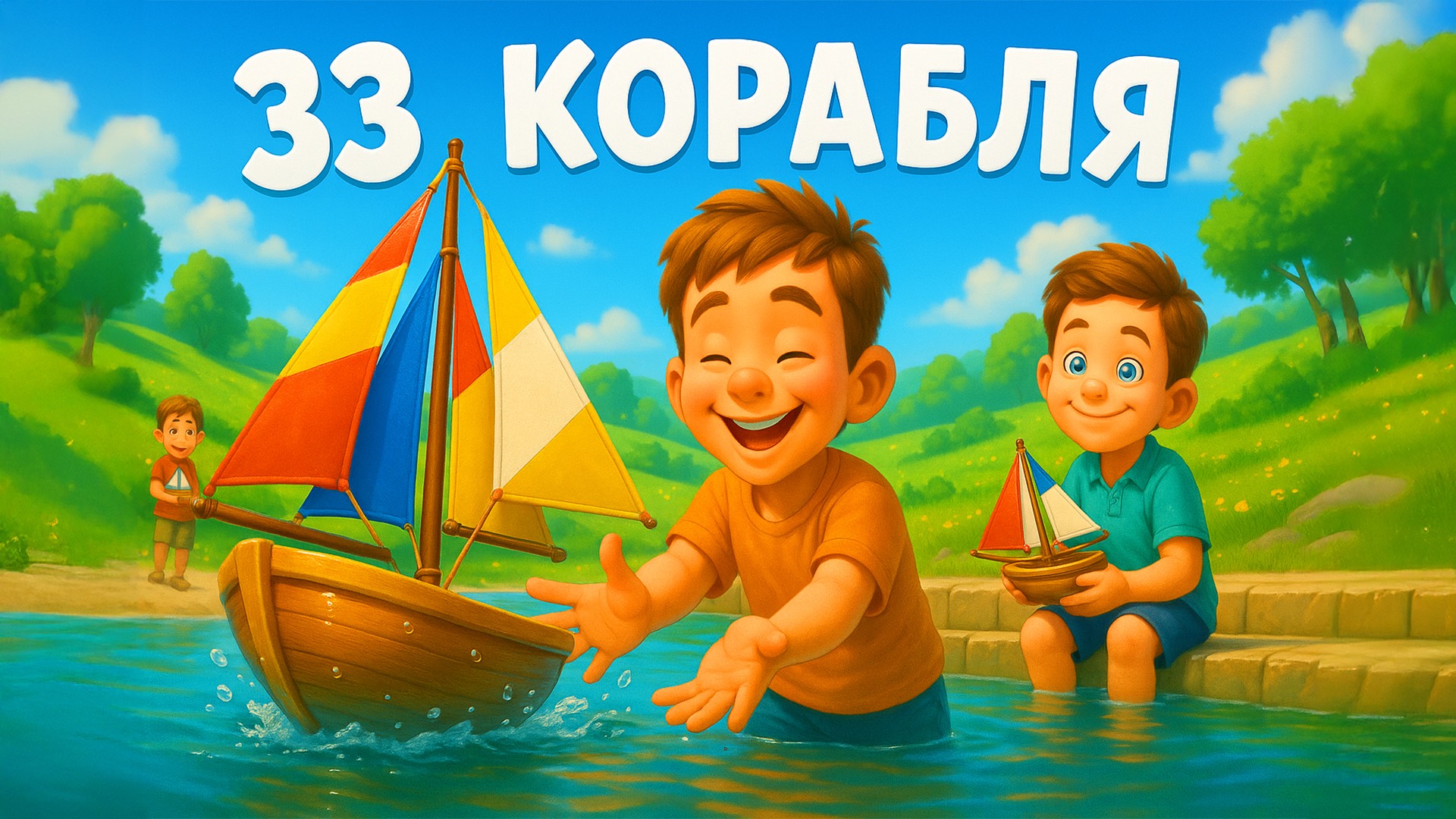 Тридцать три корабля | Музыкальные скороговорки смотреть онлайн
