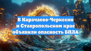 В Карачаево-Черкесии и Ставропольском крае объявили опасность БПЛА