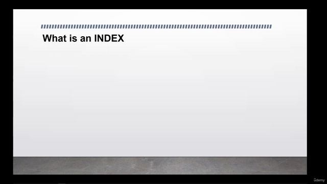 dba_6.17. What is an INDEX смотреть онлайн