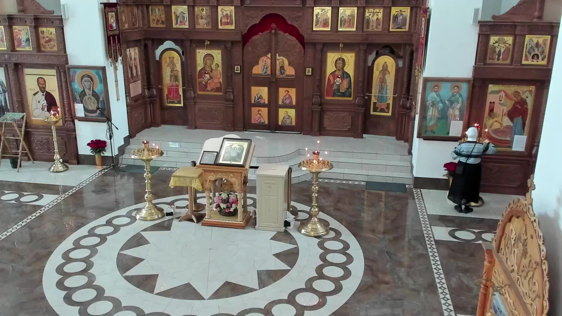 Богослужение в храме Космы и Дамиана 16.08.2025г. смотреть онлайн