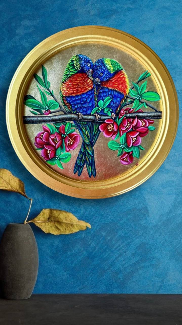 Круглая картина 