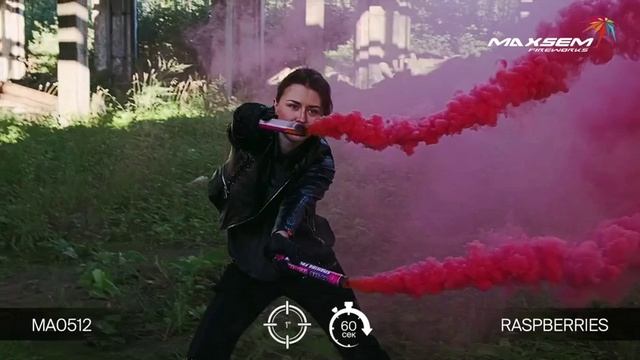 Цветной дым розовый MA0512 Raspberry для гендер пати смотреть онлайн