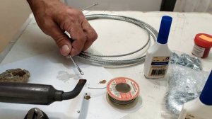 Как запять конец троса и сделать петлю на тросе с помощью двойного зажима