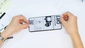 Инструкция по наклейке гидрогелевой пленки Eaks