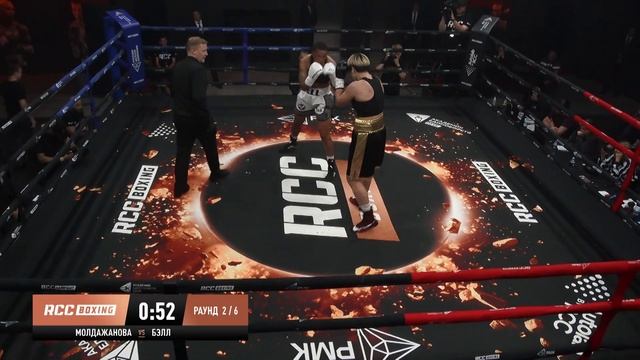 Женский профессиональный бокс! Альбина Молдажанова vs Нозифо Белл смотреть онлайн