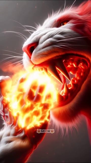 🐱💥🦁Котенок превращается в гигантского ЛЬВА🔥😲#анимация #суперкоты #веселыекоты #коты