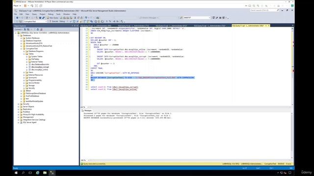 dba_9.13. Page Level Restore Recovery using Full Backups смотреть онлайн