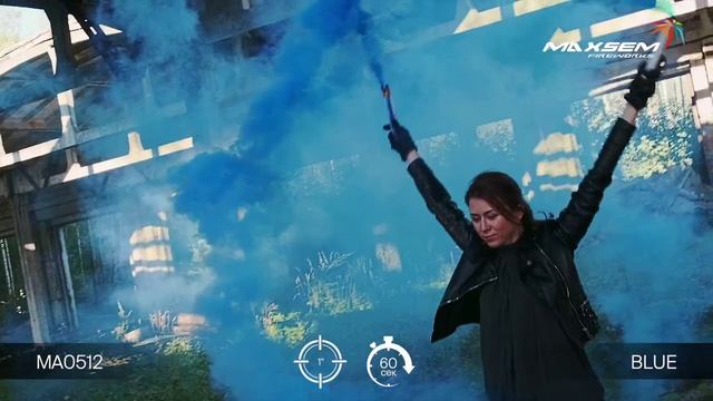 Цветной дым синий MA0512 Blue для гендер пати смотреть онлайн