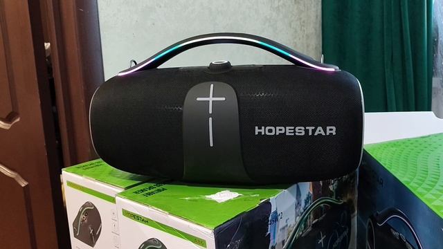 ЛУЧШАЯ ЗАМЕНА ПОРТАТИВНОЙ КОЛОНКЕ JBL Boombox - HOPESTAR A86 450 Ватт черная с Микрофоном ✅ Видеоот смотреть онлайн