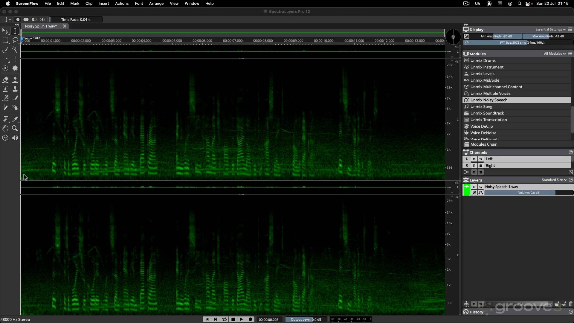 04. Improved Unmix Noisy Speech