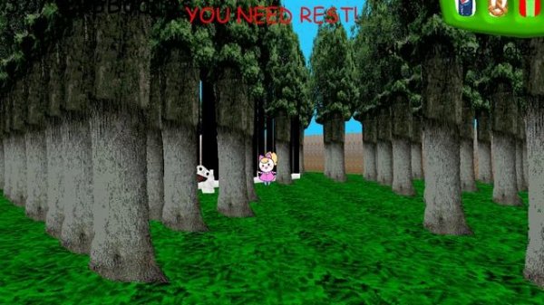 Baldi's Big Zoo - Baldi's Basics Мод.