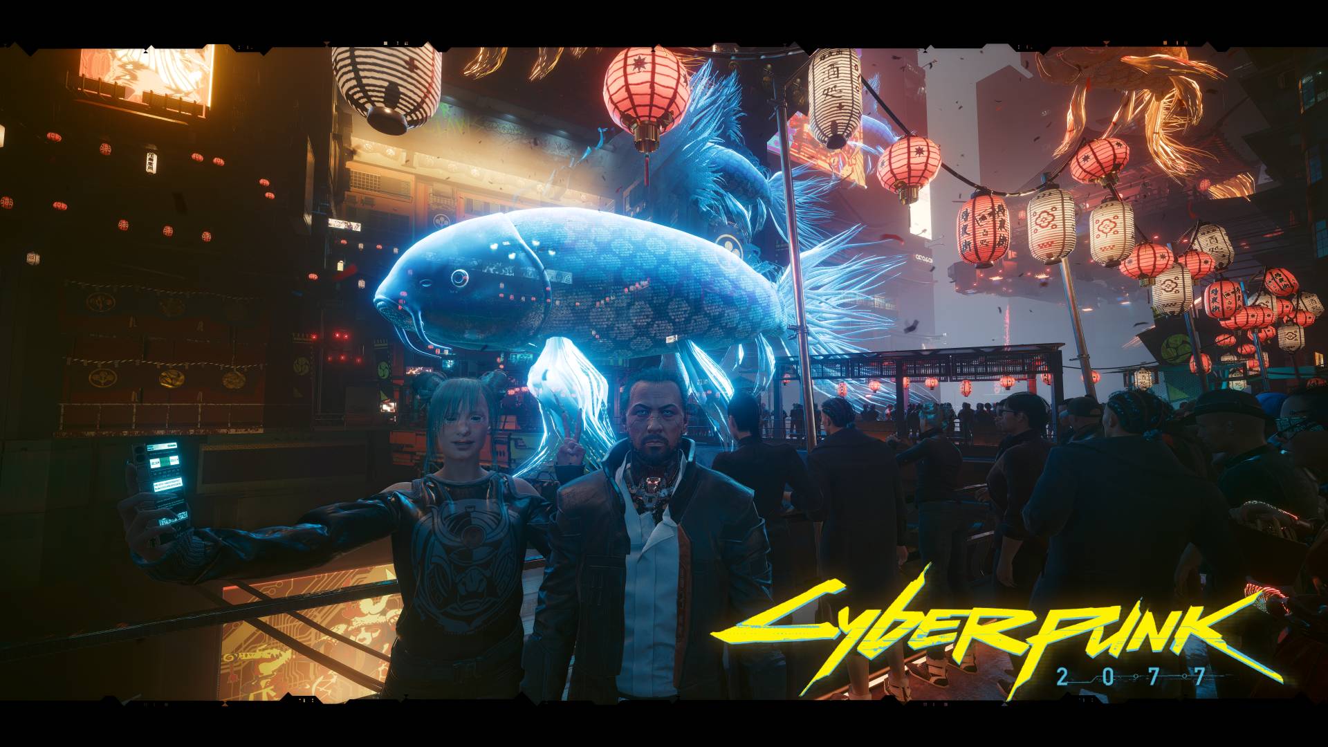 Cyberpunk 2077. Парад в Найт-Сити.
