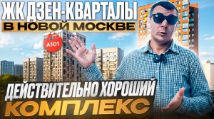 ОБЗОР | ЖК Дзен кварталы в Новой Москве | Подробно про  плюсы и минусы | Инфраструктура экология|