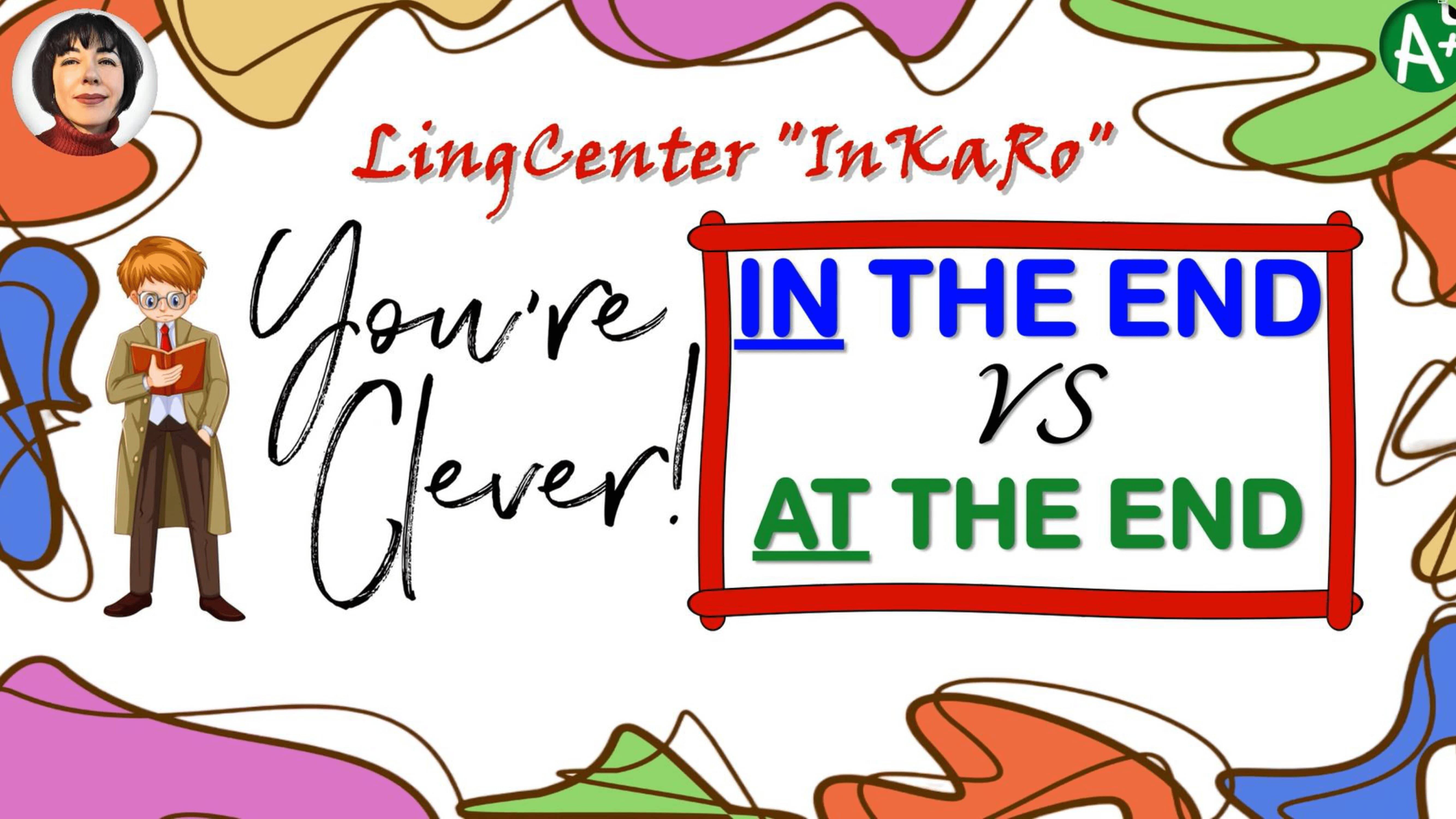 "In the end" VS "At the end" смотреть онлайн