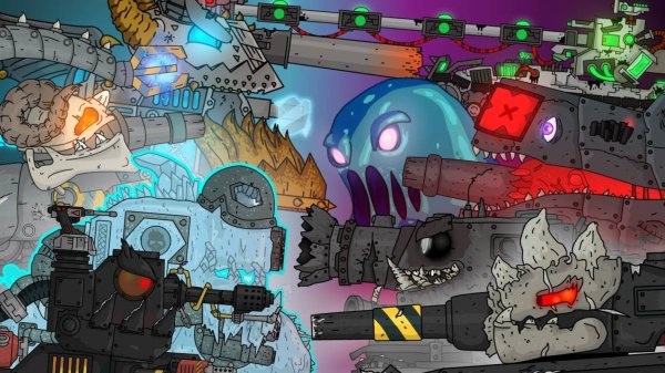 Все серии - Гладиаторские бои Демонических монстров - Мультики про танки (HomeAnimations)