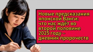 Предсказания японской провидицы: какие события ждут мир во второй половине 2025 года