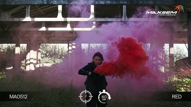 Цветной дым красный MA0512 Red для гендер пати смотреть онлайн