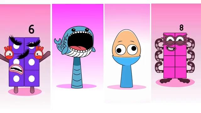 Sprunki OC с номерами блоков 6, 7, 8, 9, 10 | Incredibox Подборка смотреть онлайн