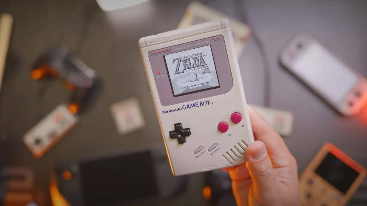 GAME BOY установка двух модов и флеш картриджа! смотреть онлайн