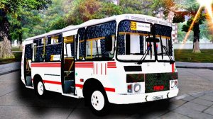 Omsi 2. ПАЗ-32054. Карта: Москва. Маршрут №721.