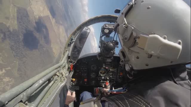 Полёт на L-29.