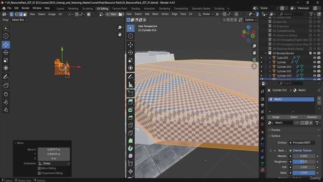 1 -Lesson 31 - UV Pitfalls with Bevel Modifiers смотреть онлайн