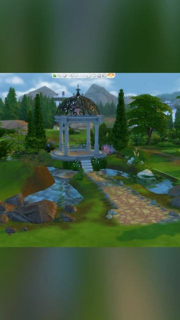 Идеальная беседка для свиданий 🌸 Sims 4 #sims4 #snezhok #строительство смотреть онлайн