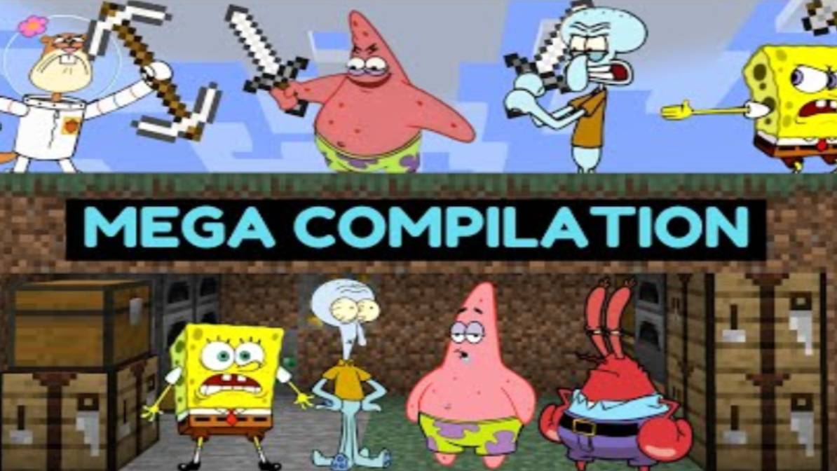 Minecraft Speedrunner VS 3 Hunters Mega Compilation