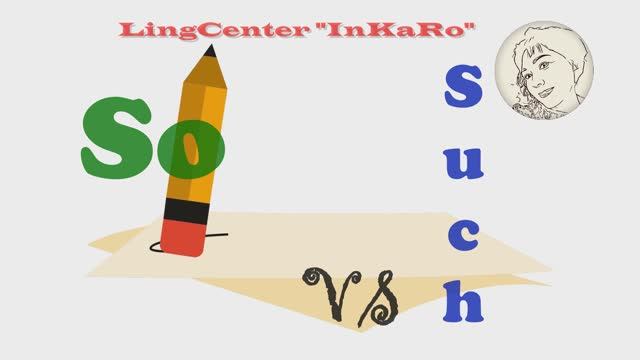 "So" & "Such" в значении "ТАКОЙ" смотреть онлайн
