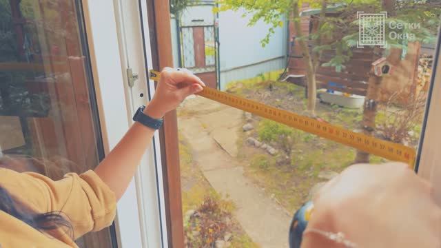 Замер универсальной москитной сетки без сверления смотреть онлайн