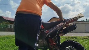 Смешной обзор на kayo mini TD 125