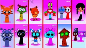 Incredibox Sprunki OC Phases || Подборка битв пар Sprunki