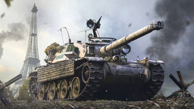 Bat.-Châtillon Bourrasque (Бурасик) - 6к урона Мир Танков