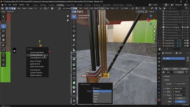 4 -Lesson 43 - Final UV Unwrap for Piano Components смотреть онлайн