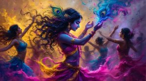 Холи (праздник Холи) Holi (Holi Hain) Krishna (перевод в описании)