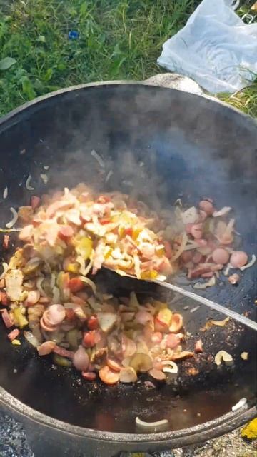 Солянка на природе ||Что может быть лучше