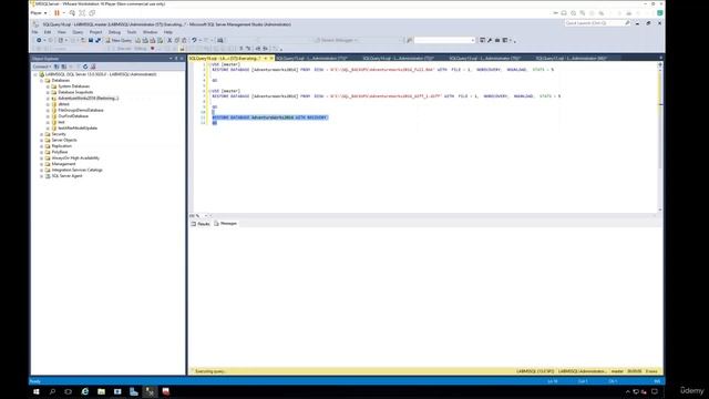 dba_9.11. Complete Backup , Restore and Restore in Time Lab смотреть онлайн