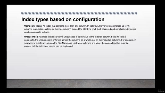 dba_6.18. Clustered ,NonClustered Indexes and Index Design considerations смотреть онлайн