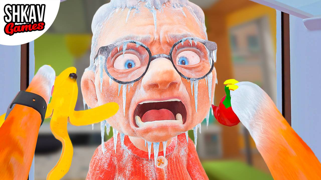 КОТ СДЕЛАЛ БАЗУ В ХОЛОДИЛЬНИКЕ У БАБУЛИ! Она в шоке! I Am Cat VR! / Часть 46 / смотреть онлайн