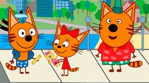 ТРИ КОТА - Мини игры мультик для малышей
