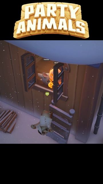 Тигра выгоняют из дома / Игра Party Animals / =Ч.О=ЧЕМПИОН