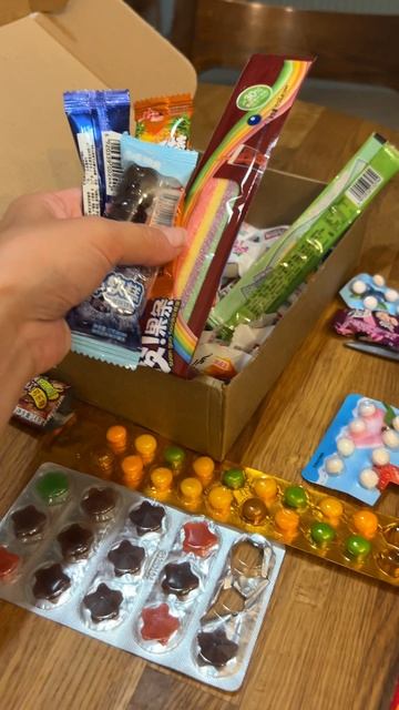 обзор на набор китайских сладостей смотреть онлайн