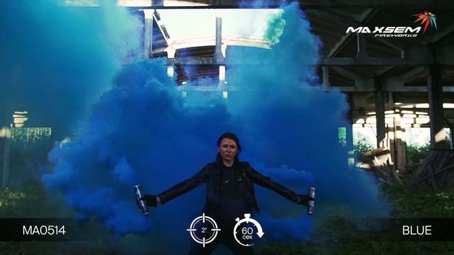 Цветной дым синий MA0514 Blue для гендер пати смотреть онлайн