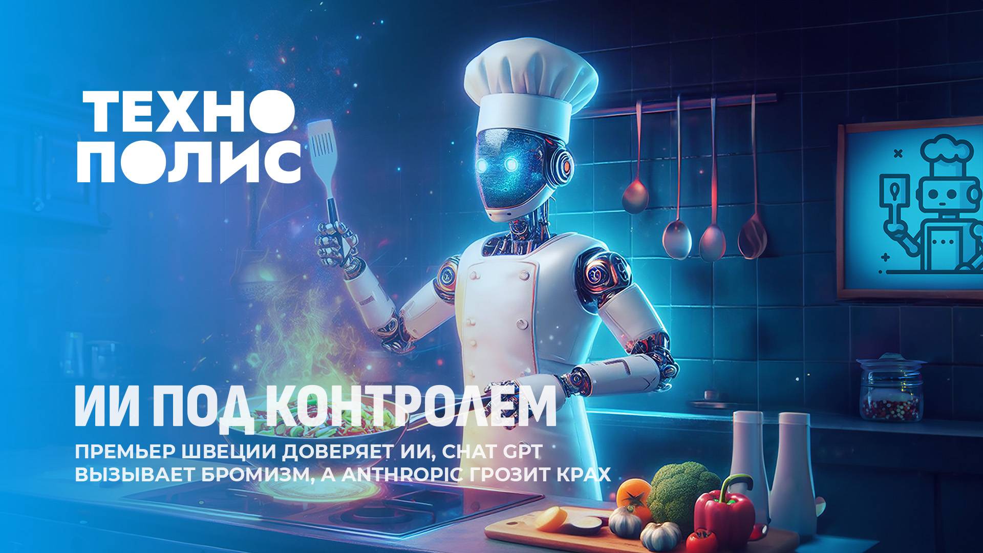 Премьер Швеции советуется C ИИ | Токсичная диета от ChatGPT | Anthropic на грани краха. Технополис