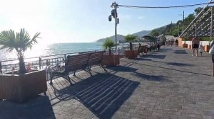 Пляж Кудепсты. Правый берег