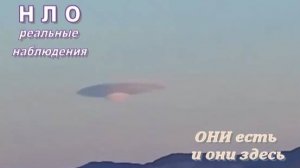 Реальные наблюдения НЛО