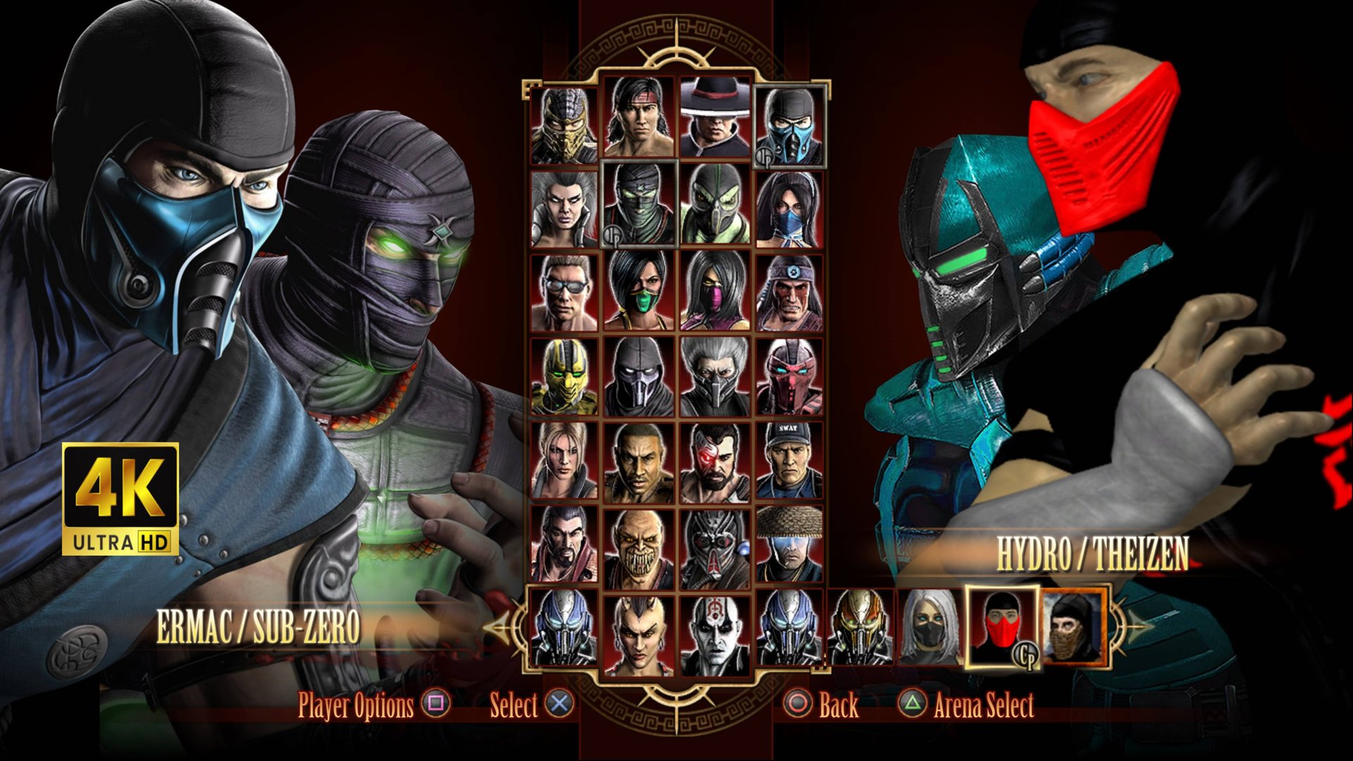 Игра за Ermac & Sub-Zero в Mortal Kombat Komplete Edition на PS3 Expert в 4K смотреть онлайн