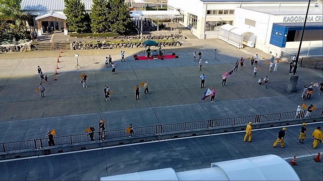 Япония встречает круизный лайнер