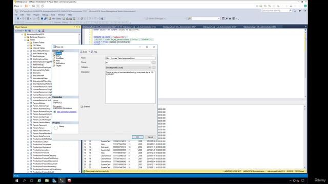 dba_11.3. SQL Server Agent Jobs and Schedules смотреть онлайн